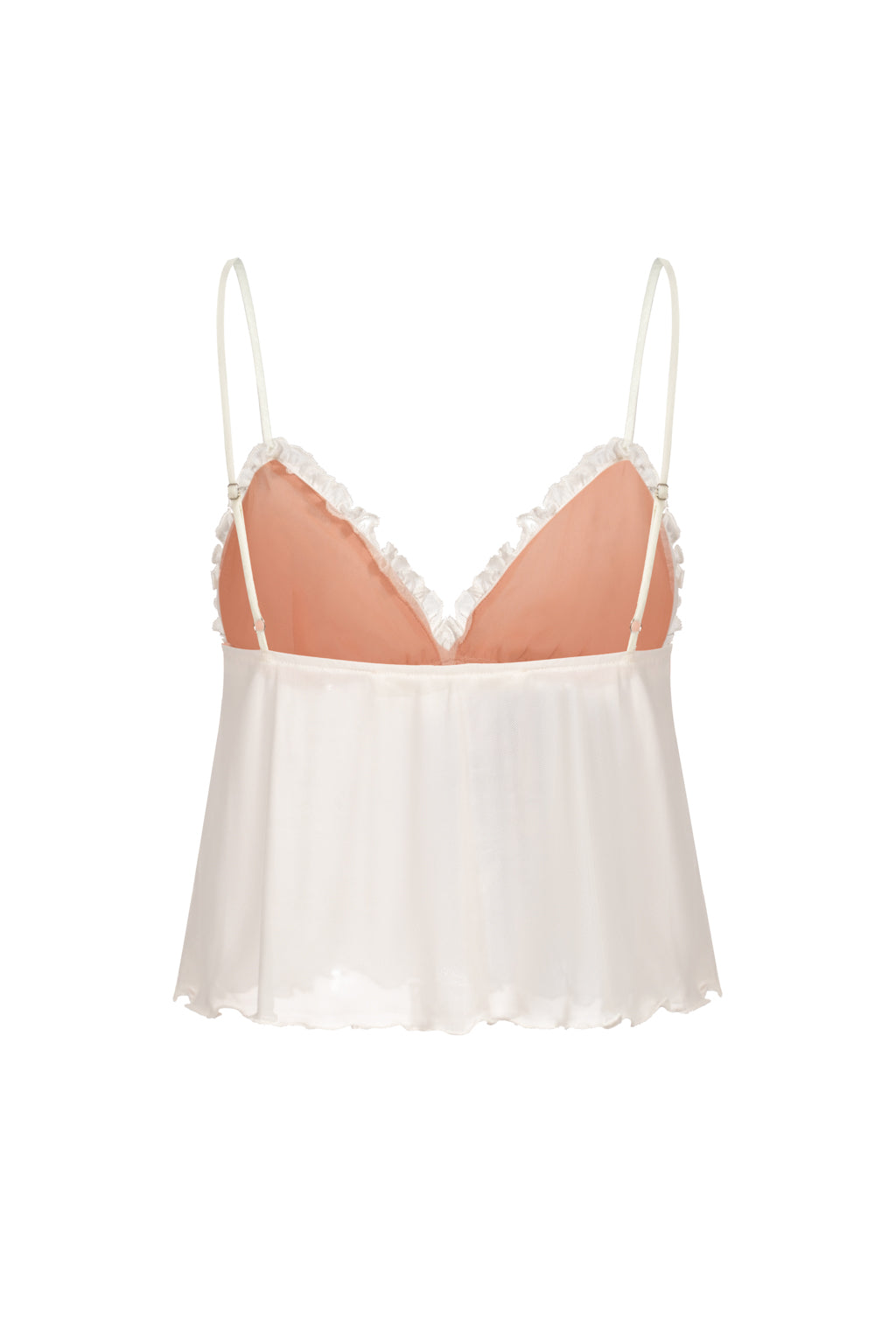 Caraco Tulle Imprimé Orchidée