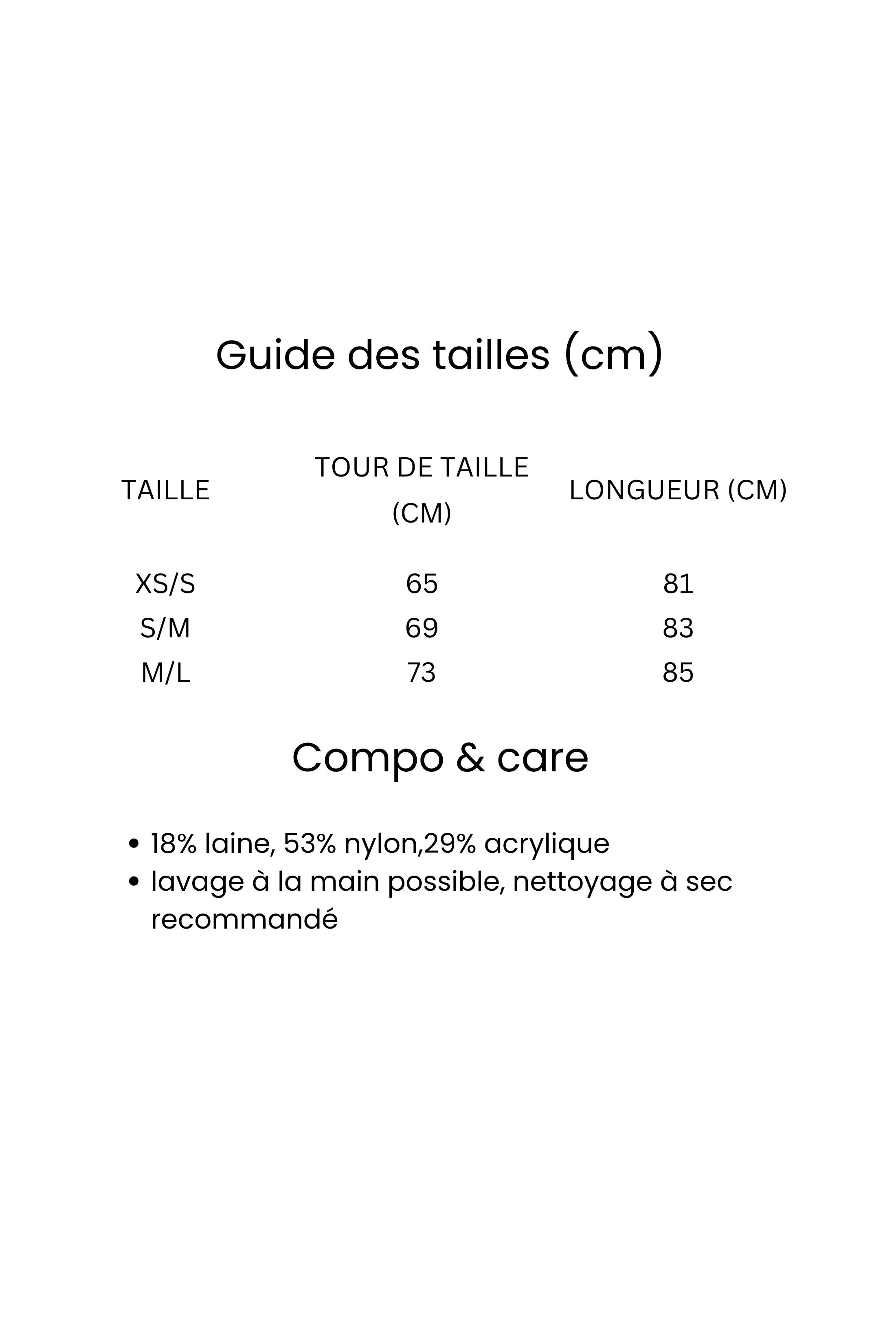 Belted Suspended Midi Skirt in Wool Blend - Beige